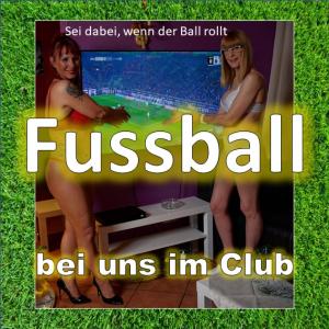 Fussball über Sky bei uns im Club

